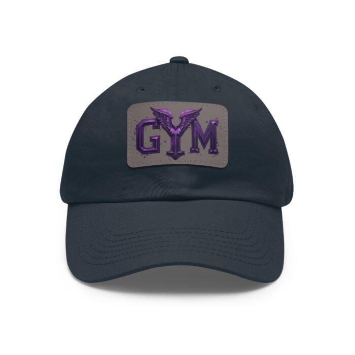 GYM Hat with Leather Patch (Rectangle) - Image 9