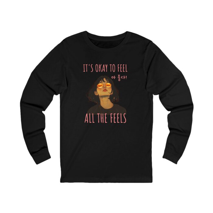 Feeling Good Unisex Jersey Long Sleeve Tee - Image 3