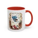 Falling into fantasy Accent Coffee Mug (11, 15oz)