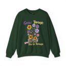 Grow Through What You Go Through Unisex Heavy Blend™ Crewneck Sweatshirt