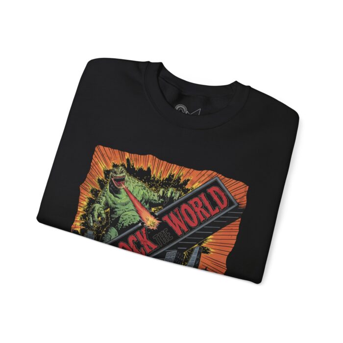 Rock the world Unisex Heavy Blend™ Crewneck Sweatshirt - Image 3