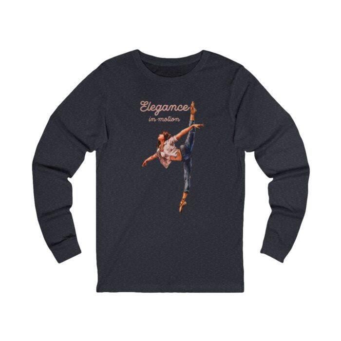 Elegance in motion Unisex Jersey Long Sleeve Tee - Image 13