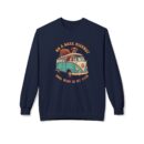 On a dark highway Unisex Midweight Softstyle Fleece Crewneck Sweatshirt