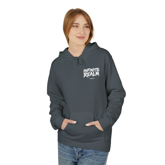 Unisex Infinite Realm Fleece Hoodie - Cozy Streetwear for All Seasons - Image 7