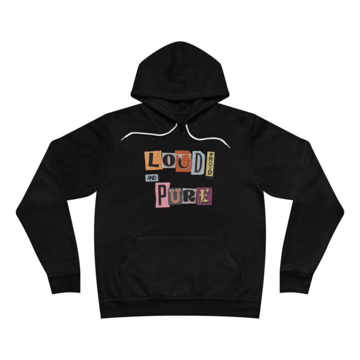 Loud Proud and Pure Unisex Sponge Fleece Pullover Hoodie - Image 3