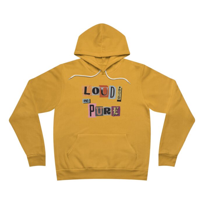 Loud Proud and Pure Unisex Sponge Fleece Pullover Hoodie - Image 5