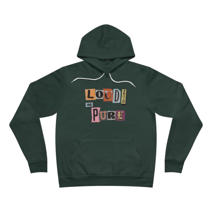 Loud Proud and Pure Unisex Sponge Fleece Pullover Hoodie - Image 7