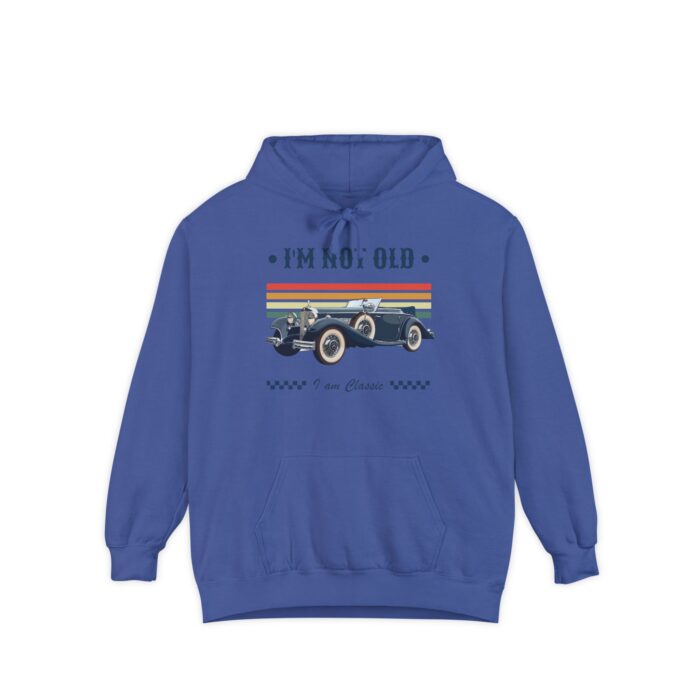 I am Classic Unisex Garment-Dyed Hoodie - Image 9