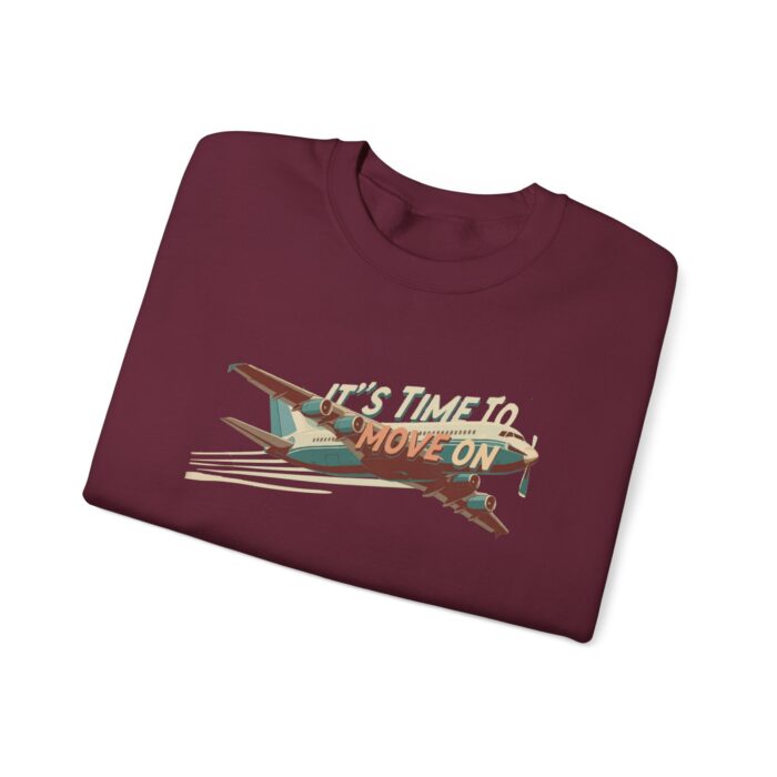 It's time to move on Unisex Heavy Blend™ Crewneck Sweatshirt - Image 7