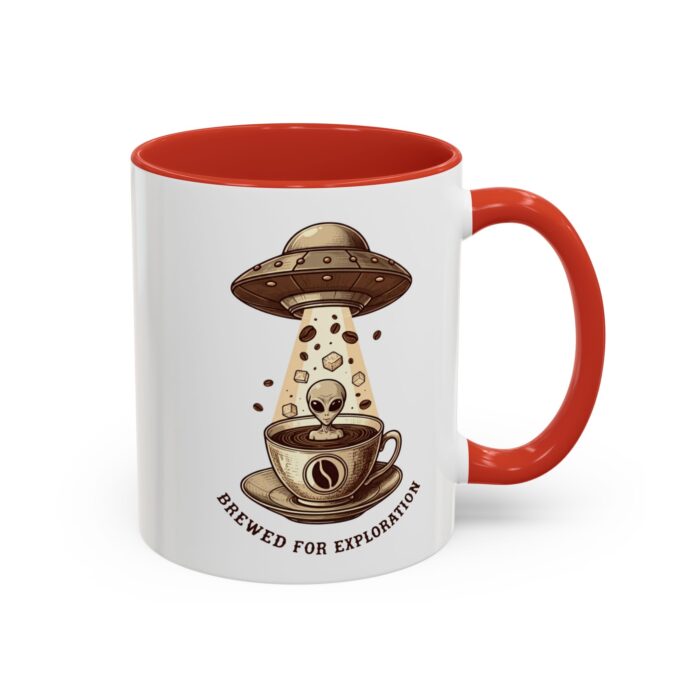 Brewed for exploration Accent Coffee Mug (11, 15oz) - Image 14