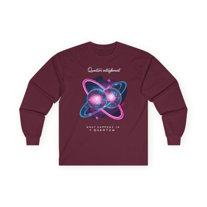 Quantum Entangled Unisex Ultra Cotton Long Sleeve Tee - Image 4