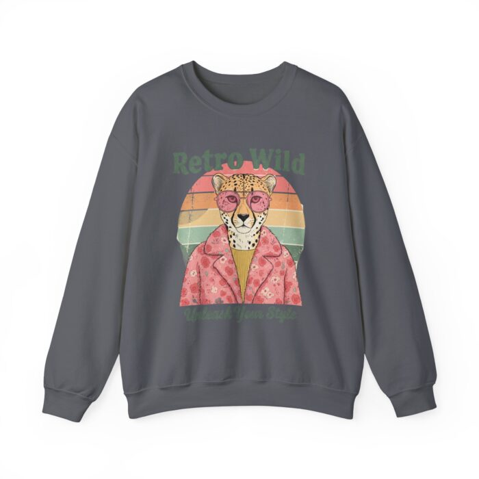 Retro wild Unisex Heavy Blend™ Crewneck Sweatshirt - Image 13