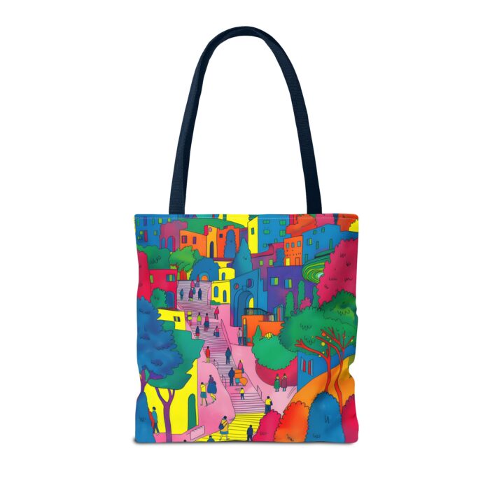 The hillside village in Korea Tote Bag (AOP) - Image 54