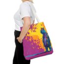 Stylish Hippo Tote Bag (AOP)