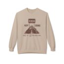 One way, keep going II Unisex Midweight Softstyle Fleece Crewneck Sweatshirt