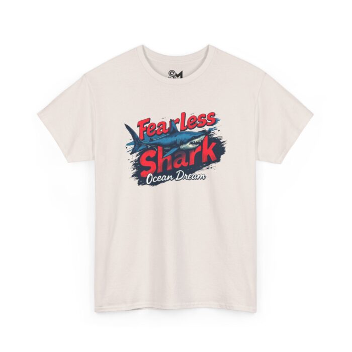 Fearless shark Unisex Heavy Cotton Tee - Image 15