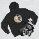 Always together Three-Panel Fleece Hoodie