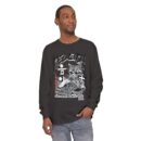 DJ Cat Unisex Garment-dyed Long Sleeve T-Shirt