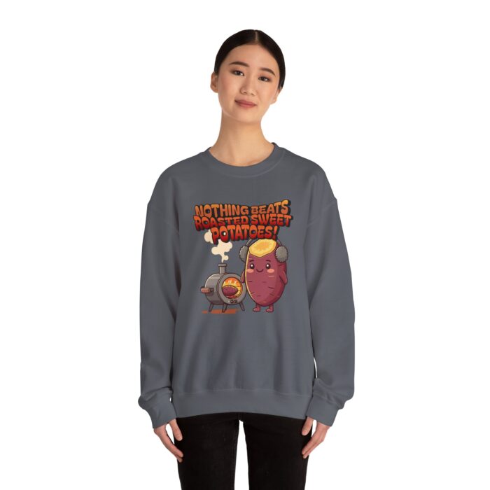 Nothing beats roasted sweet potatoes Unisex Heavy Blend™ Crewneck Sweatshirt - Image 16