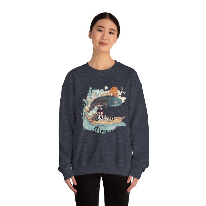 Sail in dreams Unisex Heavy Blend™ Crewneck Sweatshirt - Image 20