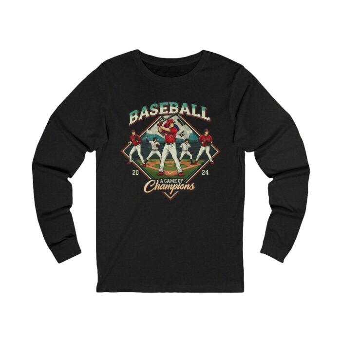 A GAME OF CHAMPIONS Unisex Jersey Long Sleeve Tee - Image 5