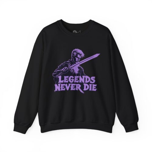 Legends never die Unisex Heavy Blend™ Crewneck Sweatshirt