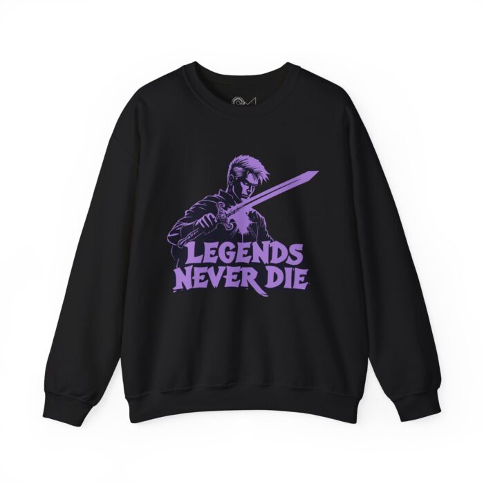 Legends never die Unisex Heavy Blend™ Crewneck Sweatshirt