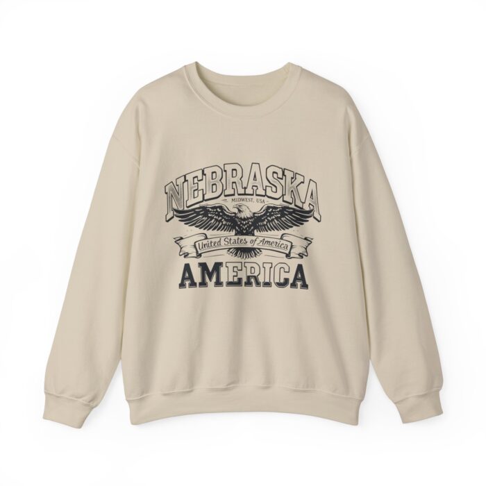 Nebraska Unisex Heavy Blend™ Crewneck Sweatshirt - Image 9