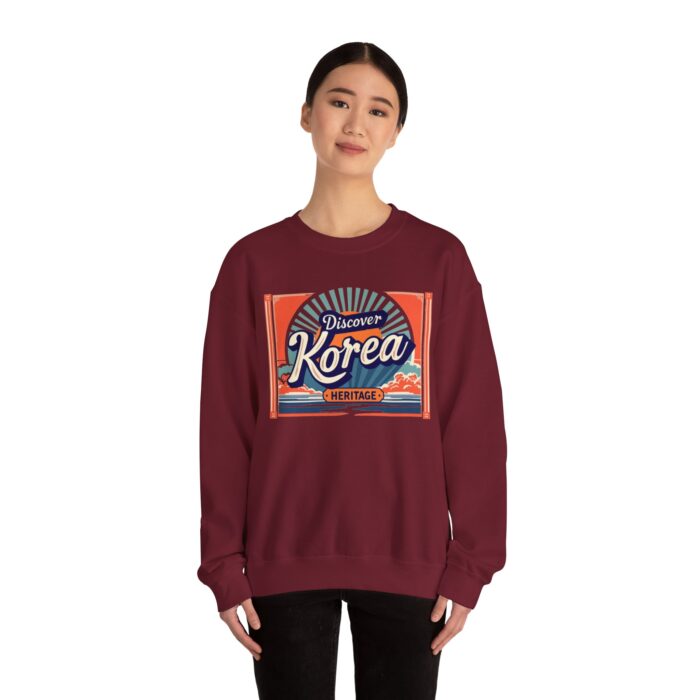 Discover Korea heritage Unisex Heavy Blend™ Crewneck Sweatshirt - Image 52