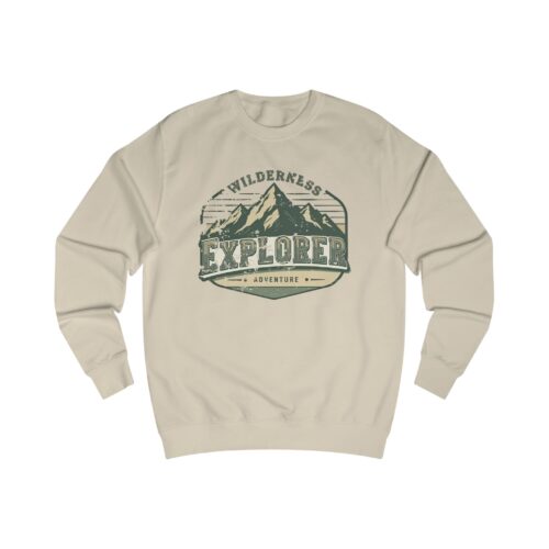 "meta_description": "Explore comfort with the Wilderness Explorer Unisex Sweatshirt, featuring durable cotton blend.",