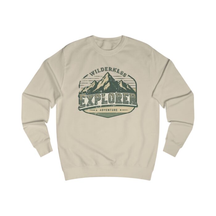"meta_description": "Explore comfort with the Wilderness Explorer Unisex Sweatshirt, featuring durable cotton blend.",
