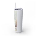 A tall pine tree Skinny Tumbler with Straw, 20oz