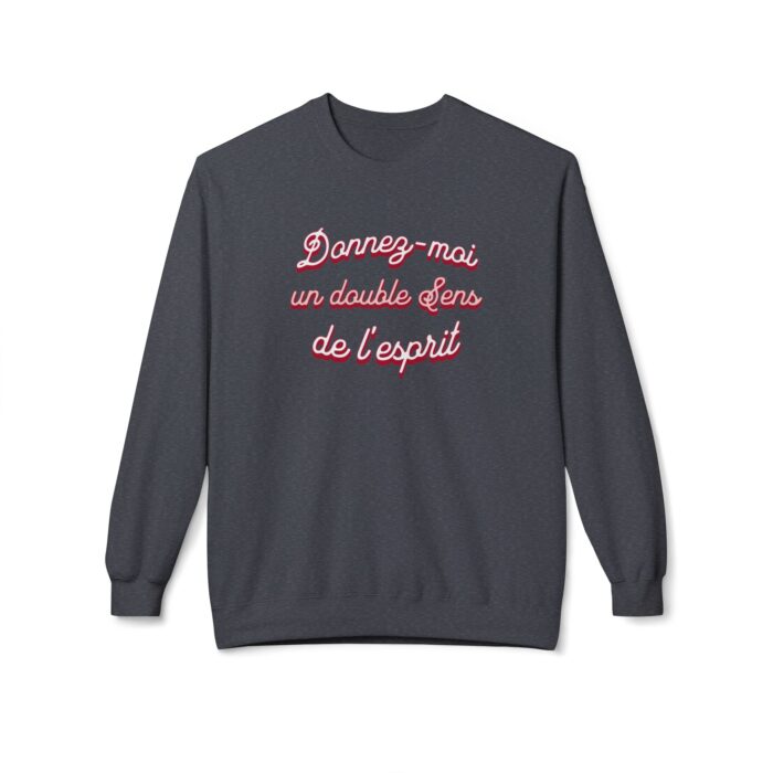 Duble portion of The Spiritual sense Unisex Midweight Softstyle Fleece Crewneck Sweatshirt - Image 13