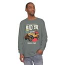 Rider Back in Time Unisex Garment-dyed Long Sleeve T-Shirt