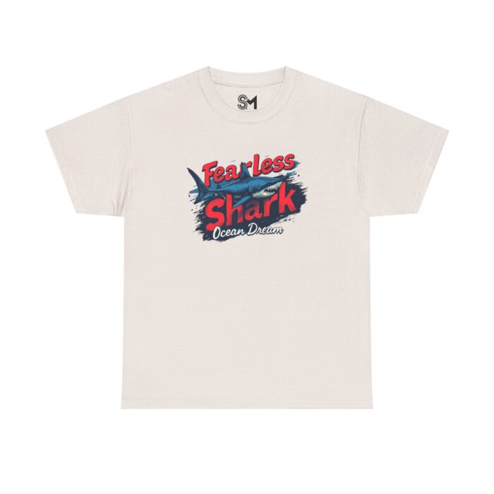 Fearless shark Unisex Heavy Cotton Tee - Image 13