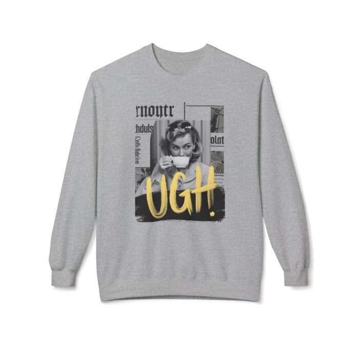 UGH Unisex Midweight Softstyle Fleece Crewneck Sweatshirt - Image 9