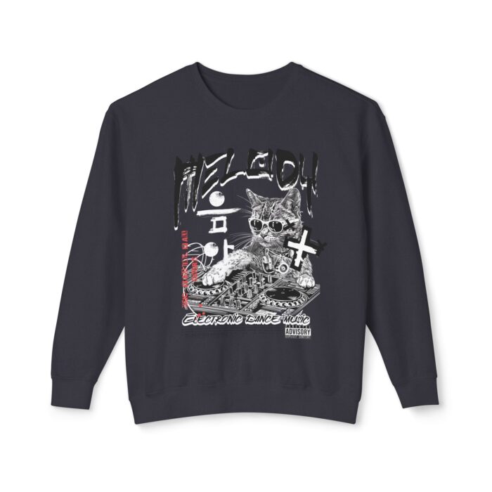 Melody Unisex Lightweight Crewneck Sweatshirt - Image 21
