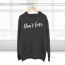 Ride with wave Three-Panel Fleece Hoodie