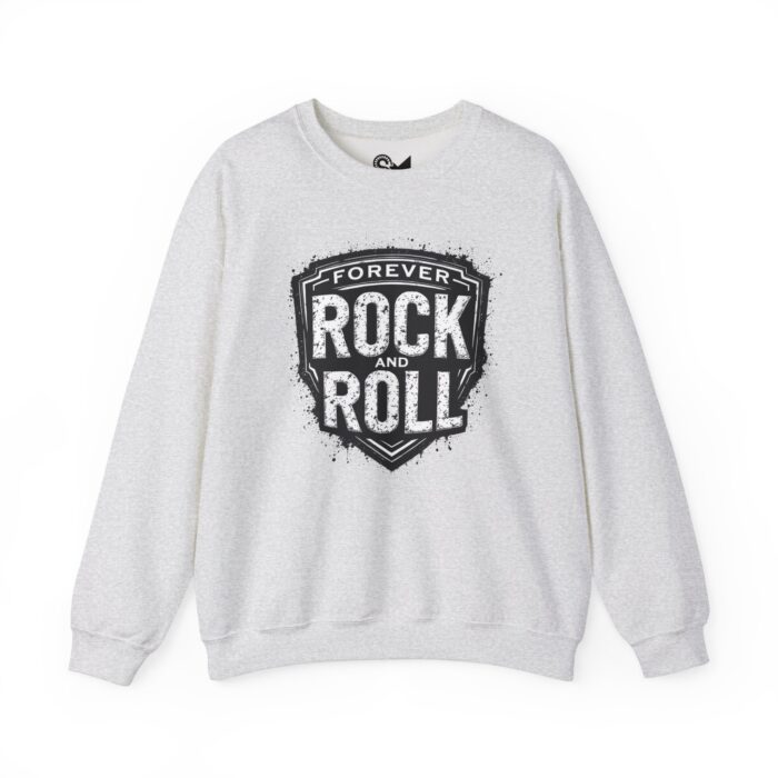Forever Rock and Roll Unisex Heavy Blend™ Crewneck Sweatshirt - Image 5