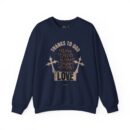 Psalm 136:1 Unisex Heavy Blend™ Crewneck Sweatshirt