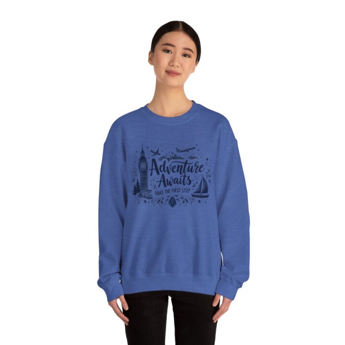 Take the first step Unisex Heavy Blend™ Crewneck Sweatshirt - Image 16