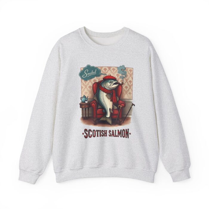 Scottish Salmon Unisex Heavy Blend™ Crewneck Sweatshirt - Image 5