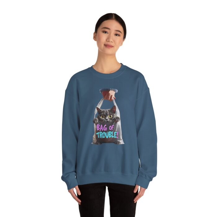 Bag of trouble Unisex Heavy Blend™ Crewneck Sweatshirt - Image 28