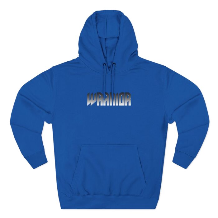 Full metal warrior Three-Panel Fleece Hoodie - Image 9