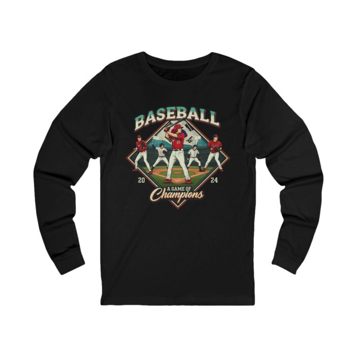 A GAME OF CHAMPIONS Unisex Jersey Long Sleeve Tee
