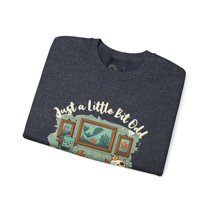 Just a little bit odd Unisex Heavy Blend™ Crewneck Sweatshirt - Image 27