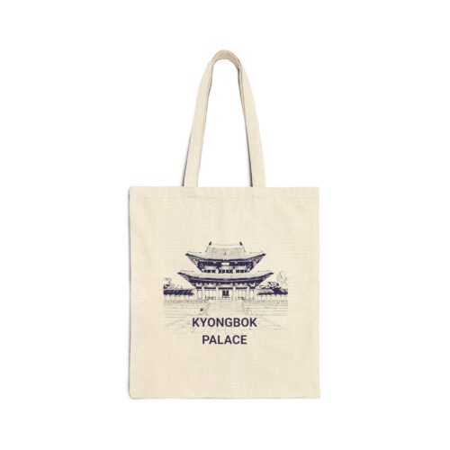 Kyongbok palace Cotton Canvas Tote Bag