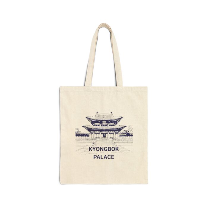 Kyongbok palace Cotton Canvas Tote Bag