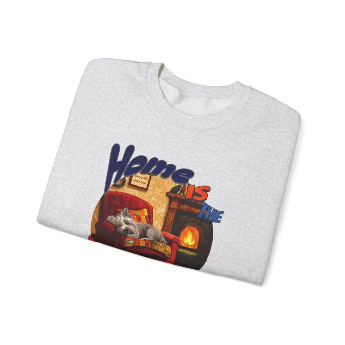 Home is the best place Unisex Heavy Blend™ Crewneck Sweatshirt - Image 3