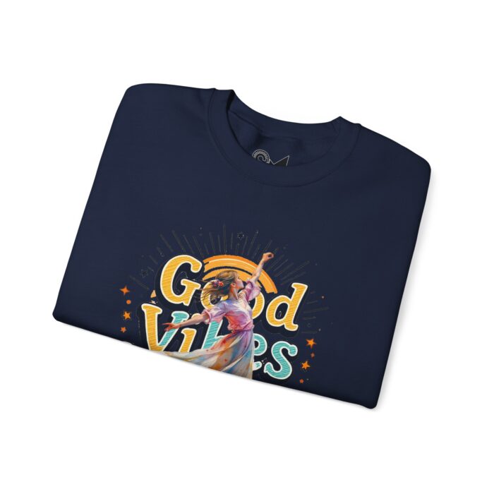 Good vibes only Unisex Heavy Blend™ Crewneck Sweatshirt - Image 47